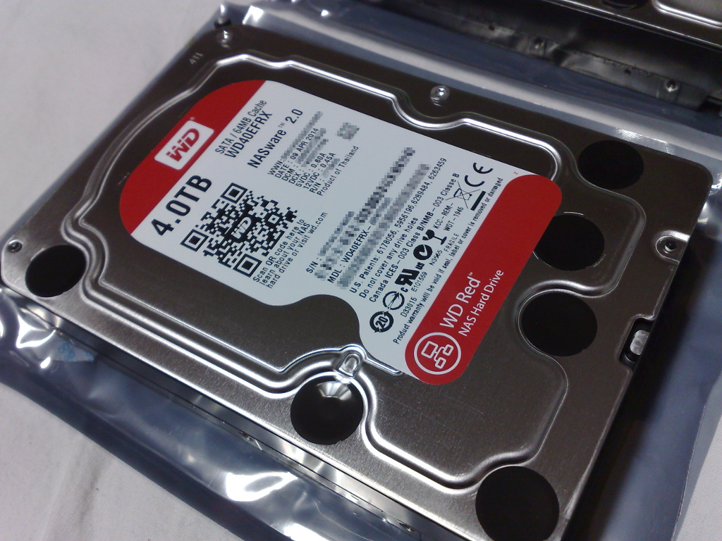 Western Digital WD40EFRX - Rue Montgallet