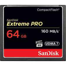 SanDisk Compact Flash Extreme Pro 64Go - Rue Montgallet
