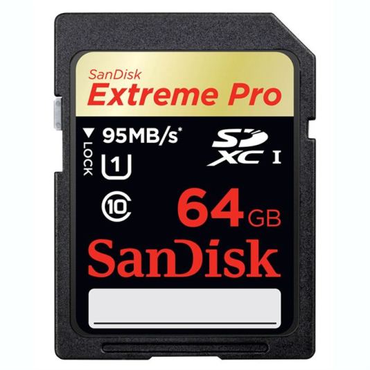 SanDisk Extreme Pro SDHC 64Go - Rue Mongallet