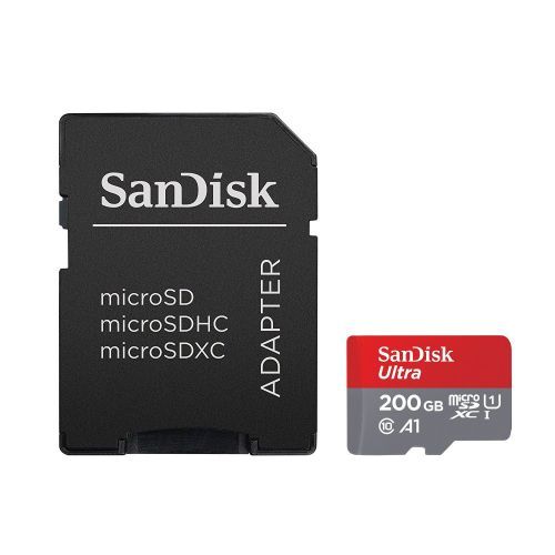 SanDisk Ultra Android microSDXC 200 Go + Adaptateur SD - Rue Montgallet