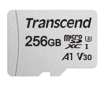 TRANSCEND Micro SDXC 300S UHS-I U3 256 Go - Rue Monthgallet