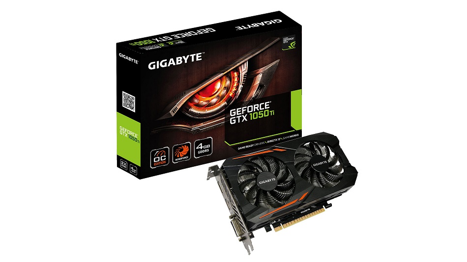 Gigabyte GeForce GTX 1050 Ti WINDFORCE OC 4G - Rue Montgallet