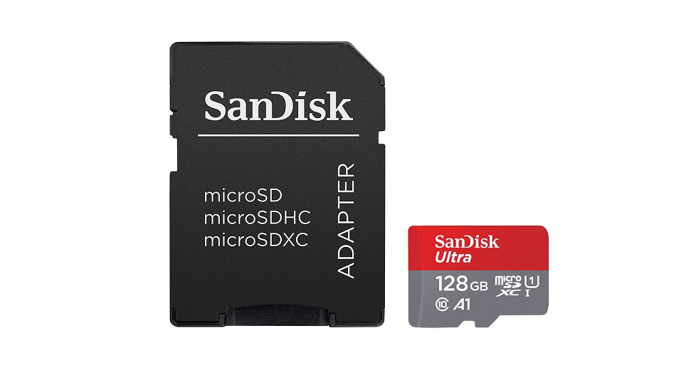 SanDisk Ultra microSDXC UHS-I U1 128 Go + Adaptateur SD - Rue Montgallet