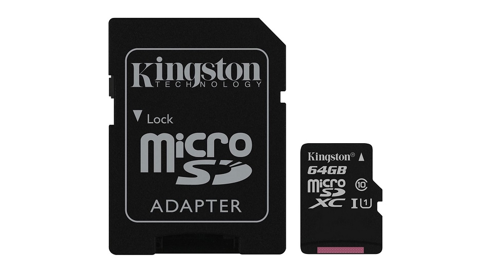 Kingston Micro SDXC 64Go CL10 + Adaptateur SD - Rue Montgallet