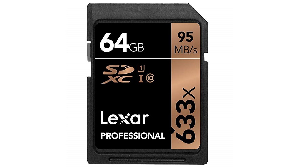 Lexar Professional SDXC 64 Go 633x - Rue Montgallet