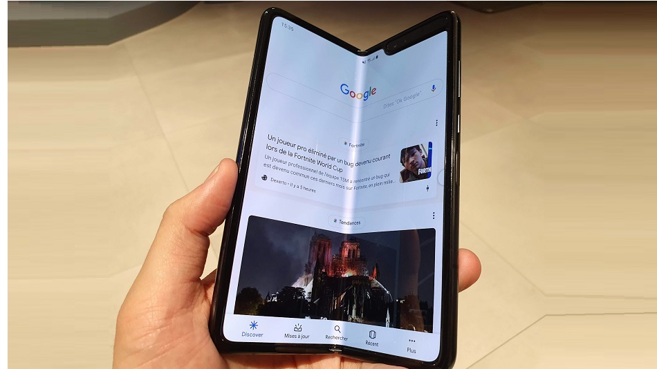 Samsung Galaxy Fold - Rue Montgallet