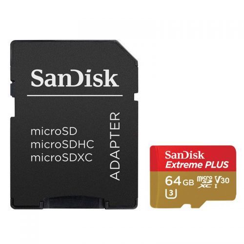SanDisk Extreme Plus microSDXC 64 Go - Rue Montgallet