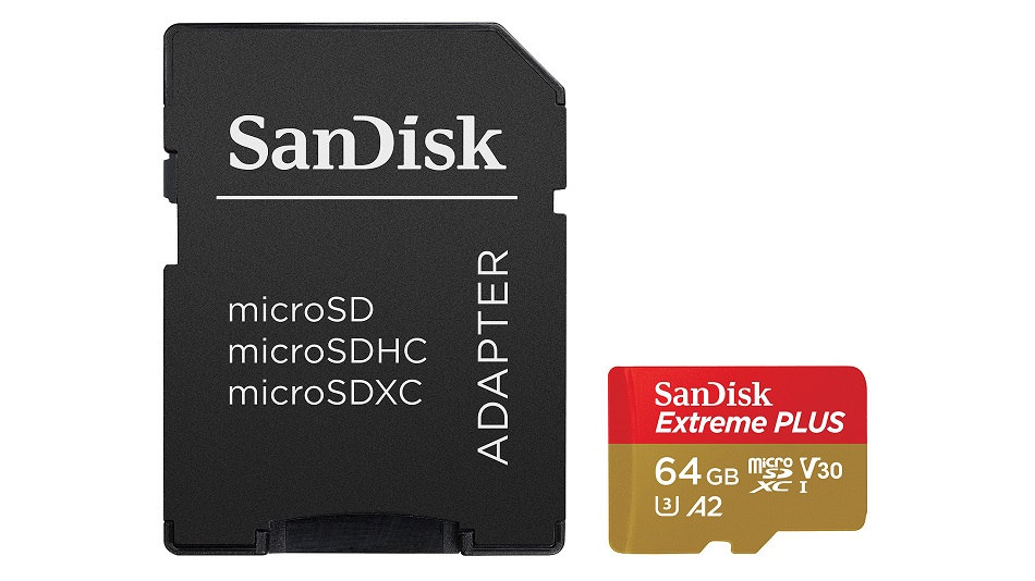 SanDisk Extreme Plus microSDXC 64go - Rue Montgallet