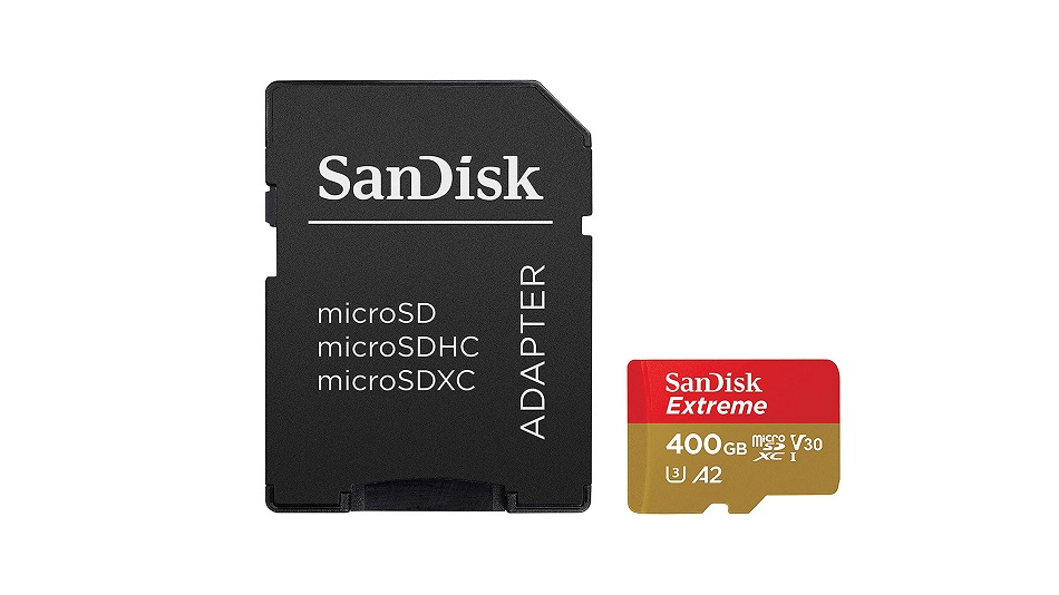 SanDisk Extreme Plus microSDXC UHS-I U3 A2 V30 400 Go - Rue Montgallet