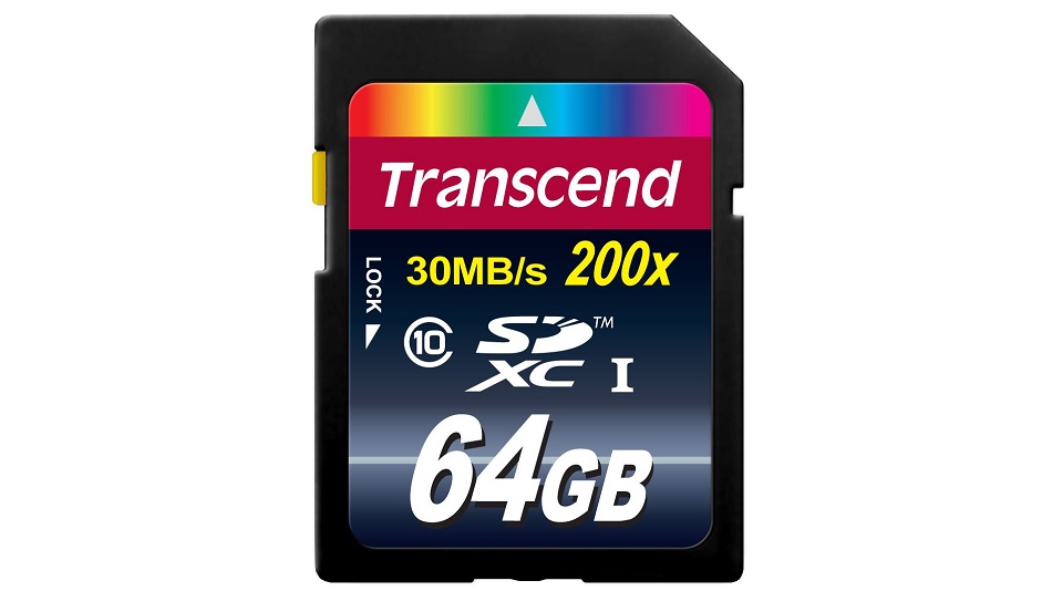 Transcend SDXC 64Go Class 10 - Rue Montgallet