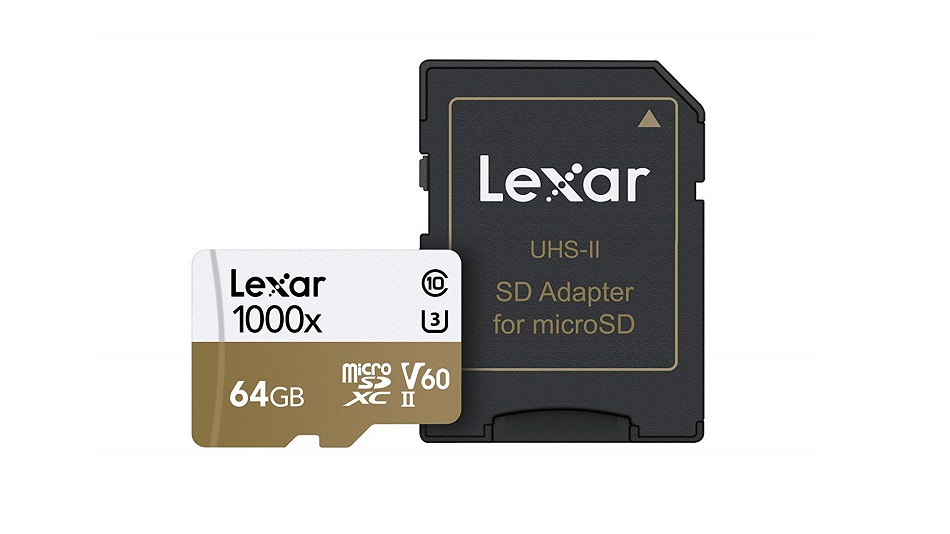 Lexar MicroSDXC 64 Go - Rue Montgallet