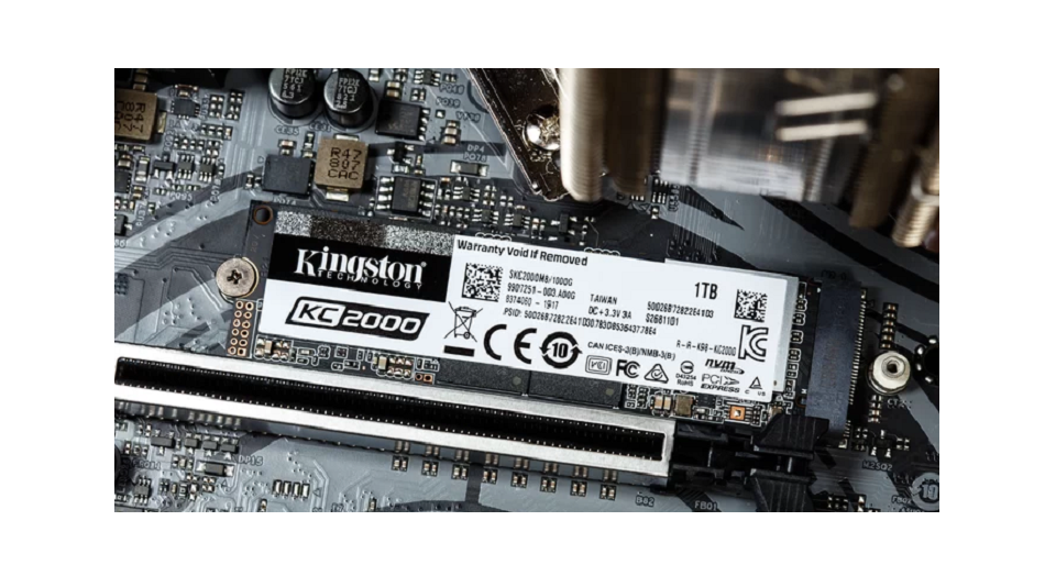 Kingston KC2000 M.2 PCIe NVMe 1 To - Rue Montgallet
