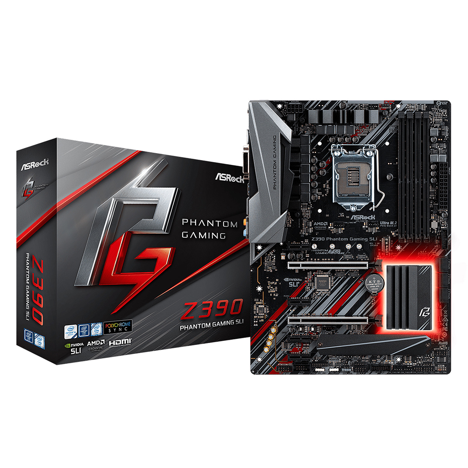 Asrock Z390 Phantom Gaming SLI - Rue Montgallet