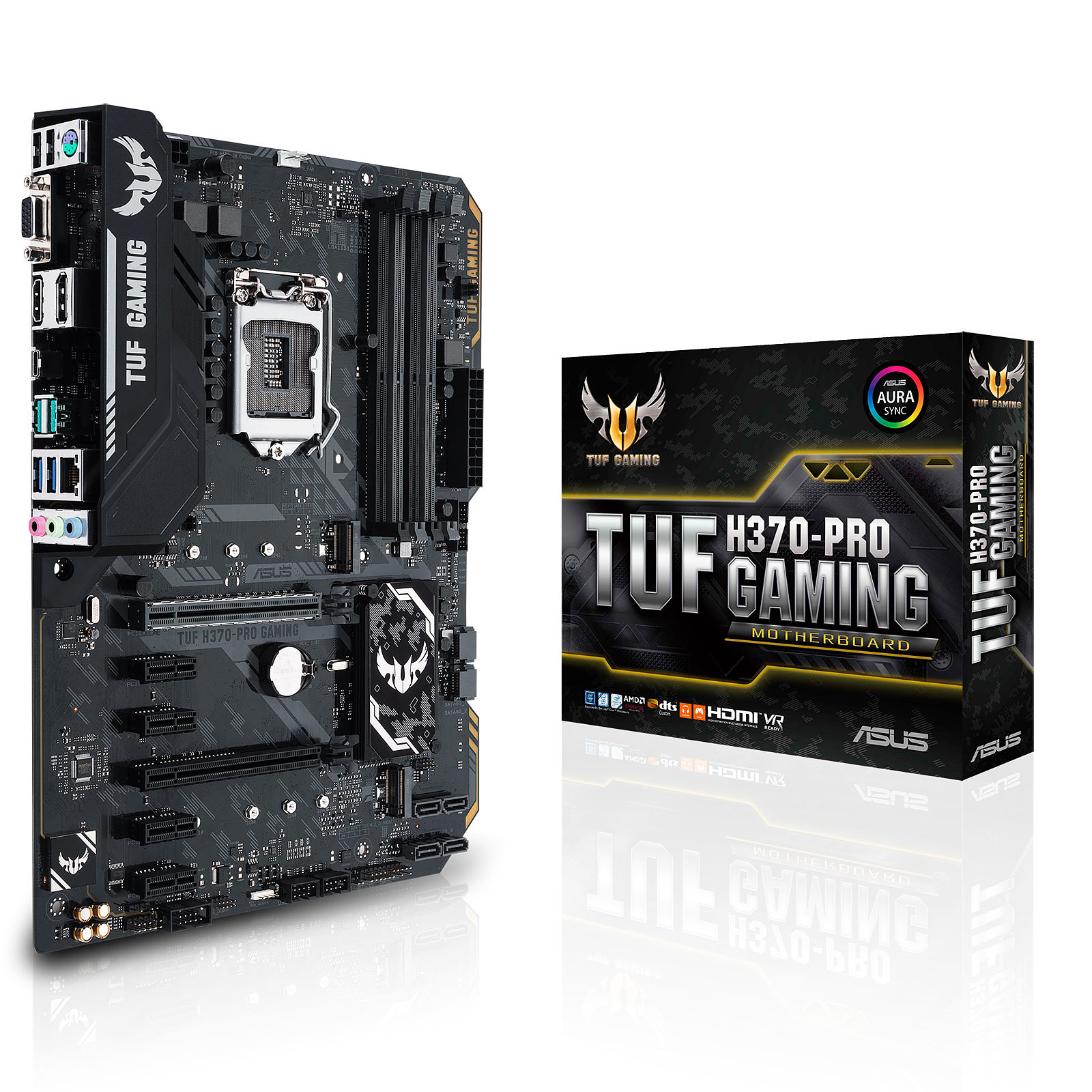 Asus TUF H370-PRO GAMING - Rue Montgallet