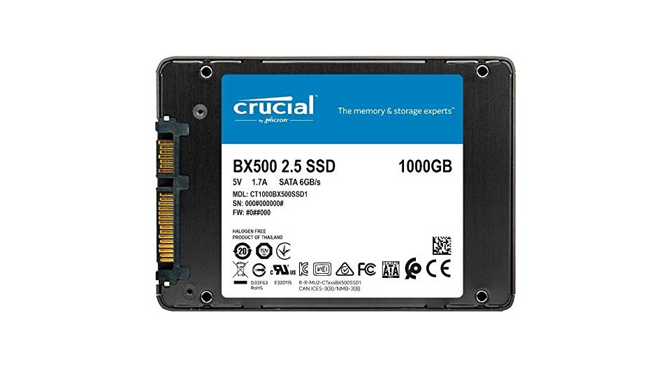 Crucial BX500 1 To - Rue Montgallet