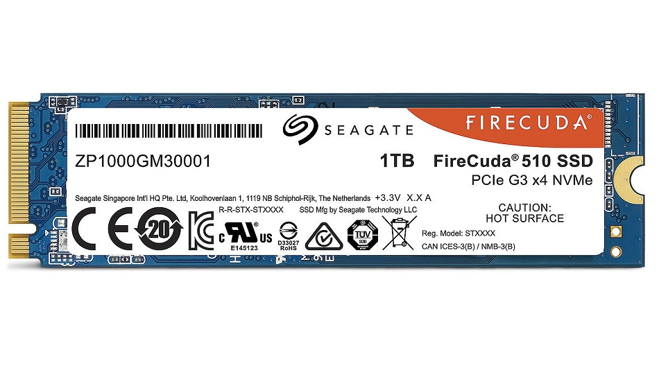 Seagate SSD FireCuda 510 M.2 PCIe NVMe - Rue Montgallet