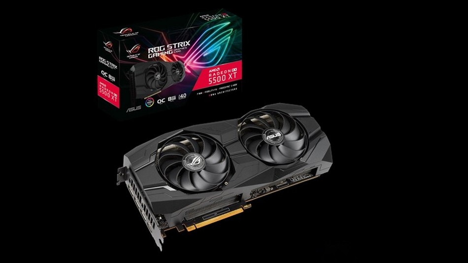 Asus Radeon RX 5500 XT ROG-STRIX-RX5500XT-O8G-GAMING rue montgallet