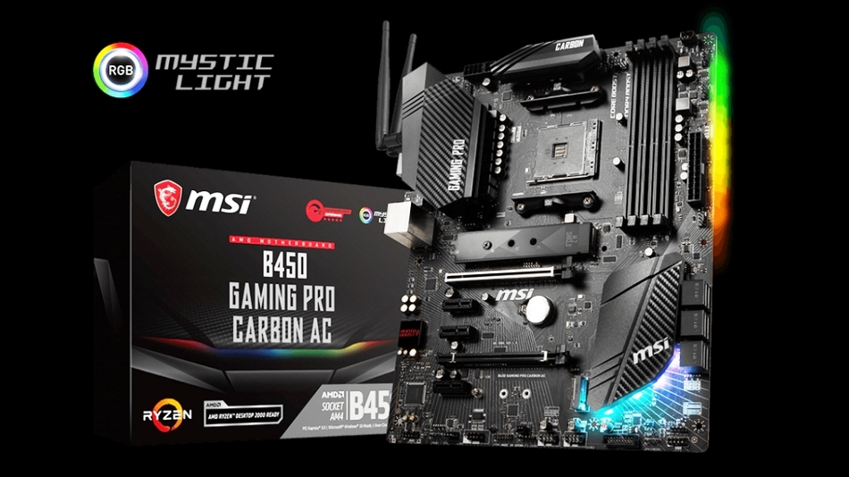 MSI B450 GAMING PRO CARBON AC rue montgallet