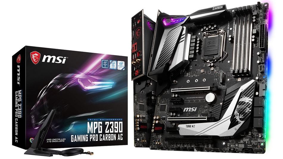 MSI MPG Z390 GAMING PRO CARBON AC rue montgallet