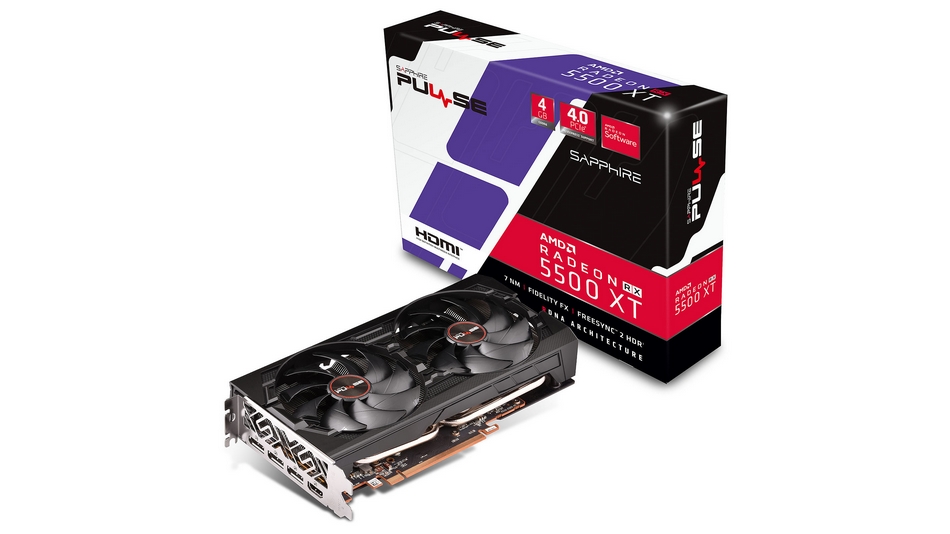 Sapphire PULSE RADEON RX 5500 XT 4G rue montgallet