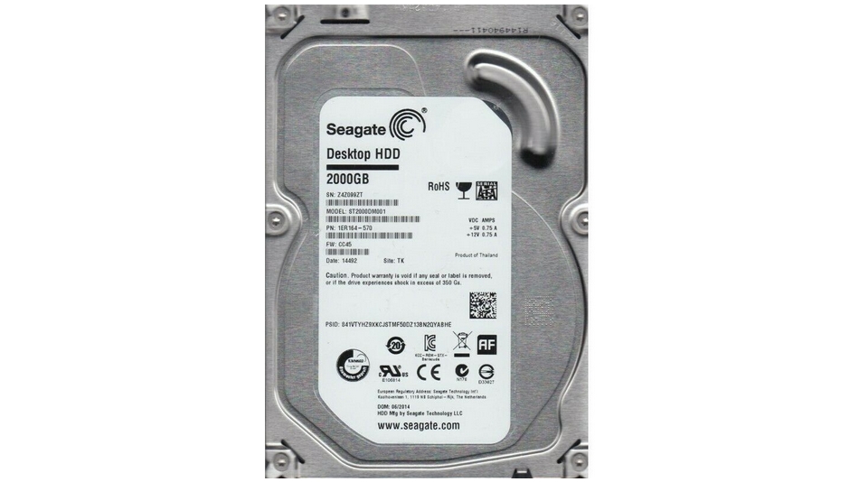Seagate 2 To Barracuda (ST2000DM001) Rue montgallet