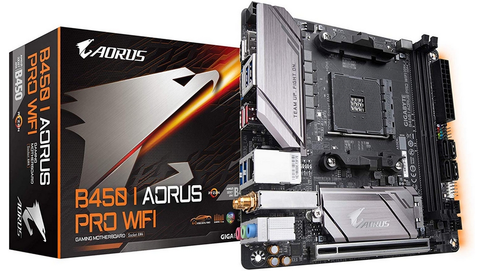 Gigabyte B450 I AORUS PRO WIFI rue montgallet