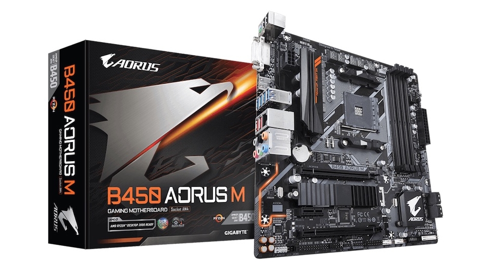 Gigabyte B450 AORUS M rue montgallet