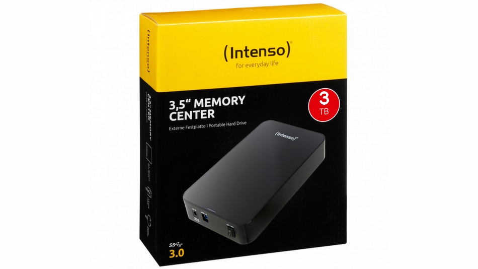 Intenso Memory Center 3 To Rue montgallet
