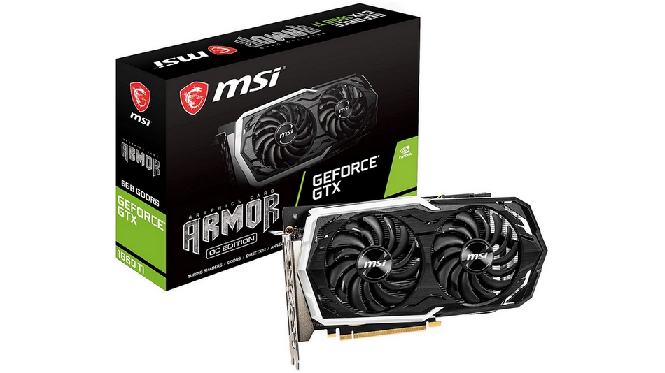 MSI GeForce GTX 1660 ARMOR 6G OC rue montgallet
