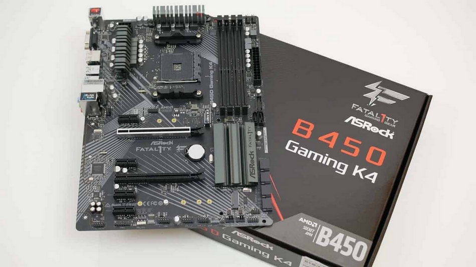 Asrock Fatal1ty B450 Gaming K4 Une Carte Complete