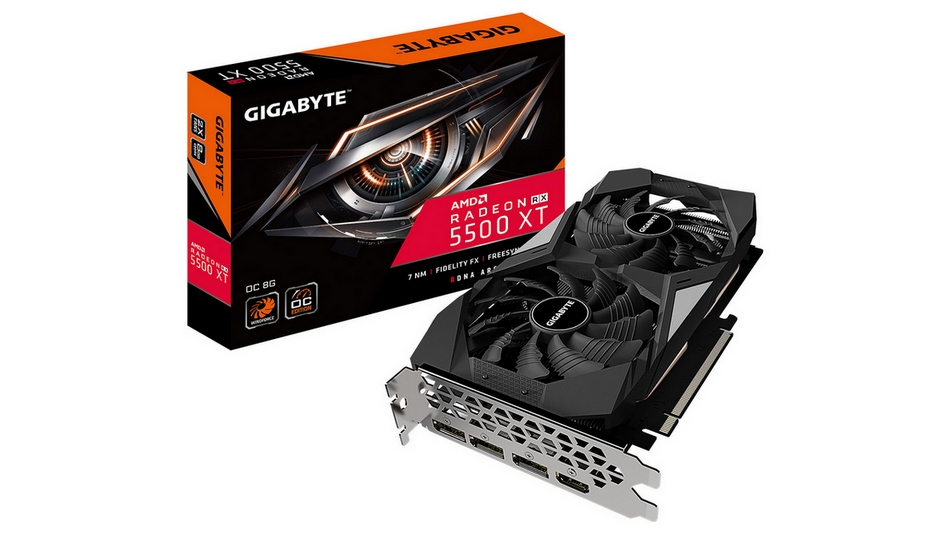 Gigabyte Radeon RX 5500 XT OC rue montgallet