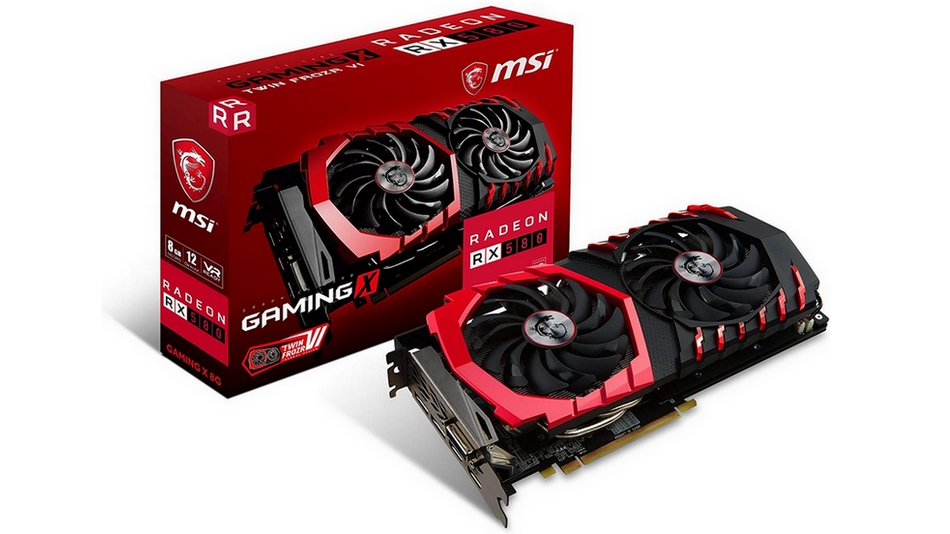 RX 570 MSI Radeon RX 580 Gaming X - 8 Go rue montgallet