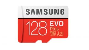 Samsung Evo Plus Micro SDXC 128 Go (80Mo/s) + adaptateur rue montgallet
