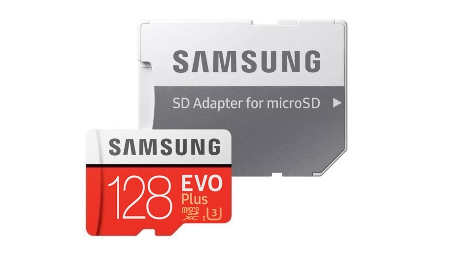Samsung Evo Plus Micro SDXC 128 Go (80Mo/s) + adaptateur rue montgallet