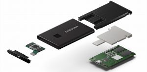 Samsung Portable SSD T7 Touch 500 Go Argent rue montgallet