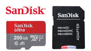 SanDisk Ultra microSDXC 200 Go rue montgallet