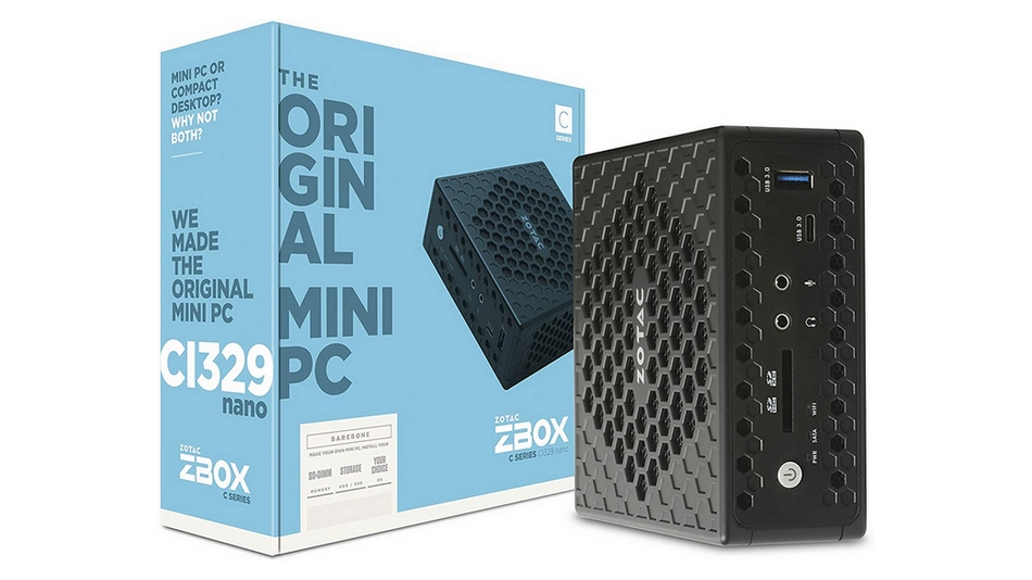 Zotac ZBOX CI329 Nano rue montgallet