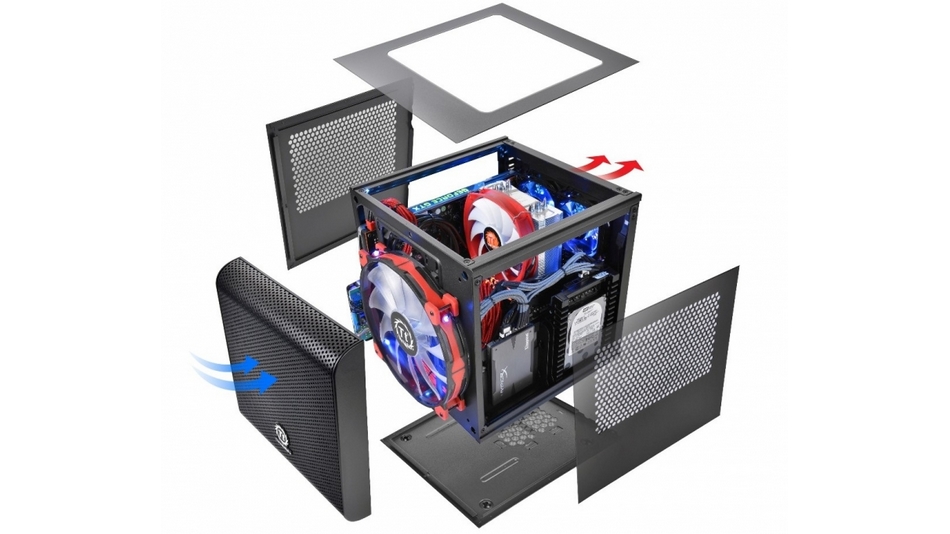 Thermaltake Core V21 rue montgallet