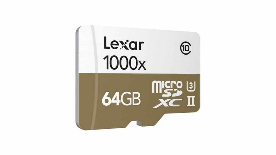 meilleures carte memoires 2020 Lexar MicroSDHC 32 Go 1000x- rue montgallet