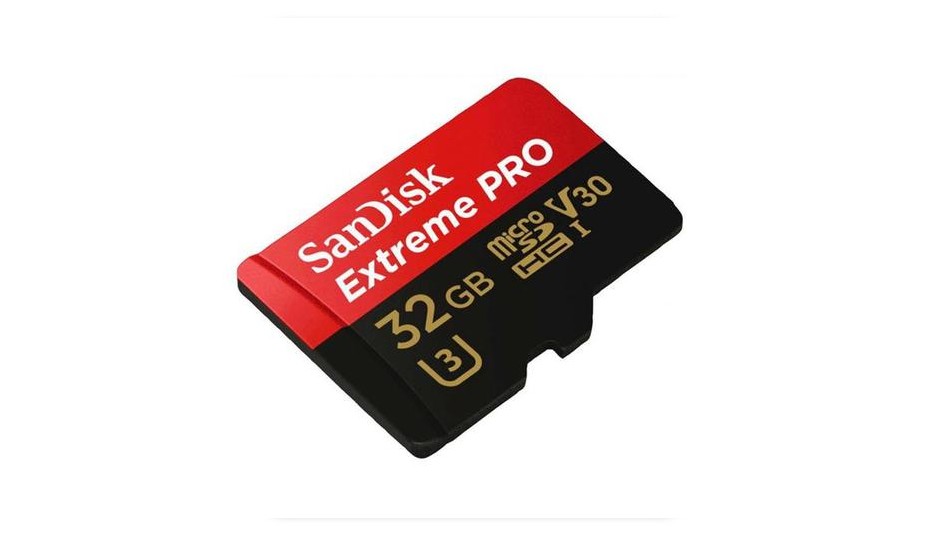 meilleures carte memoires 2020 SanDisk Extreme Pro microSDHC UHS-I U3 V30 A1 - rue montgallet