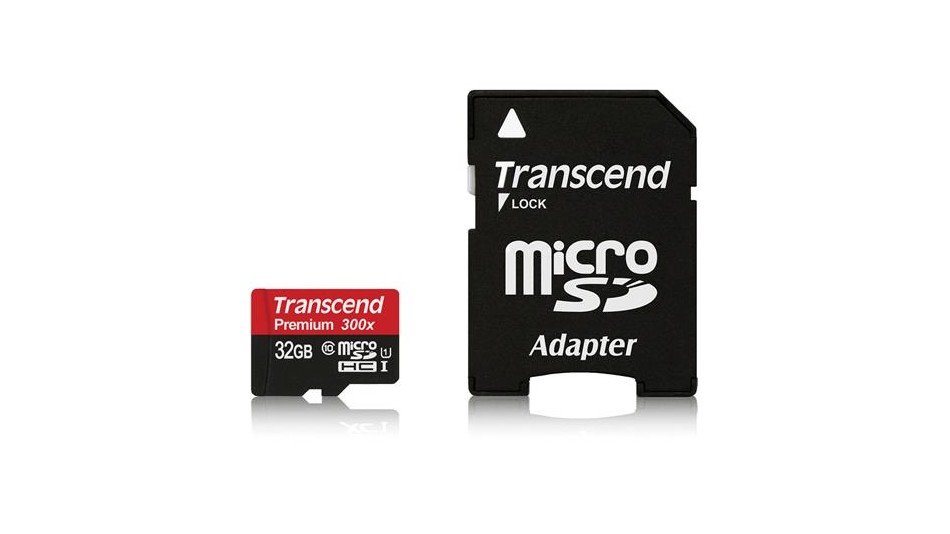 Transcend MicroSDHC UHS-I 300x Premium 32Go CL10 - rue montgallet
