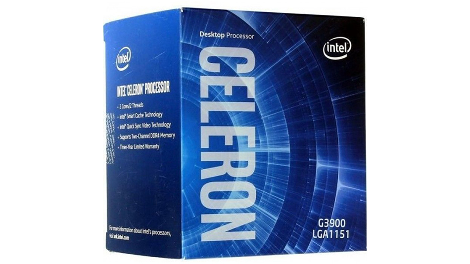Intel Celeron G3900 - rue montgallet