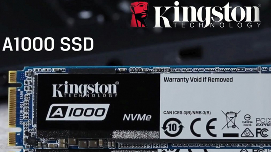 Kingston A1000 M.2 PCIe NVMe 960 Go- rue montgallet