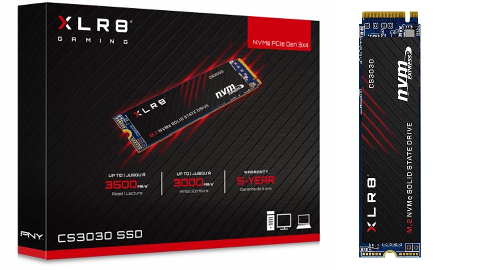 PNY SSD XLR8 CS 3040 - rue montgallet