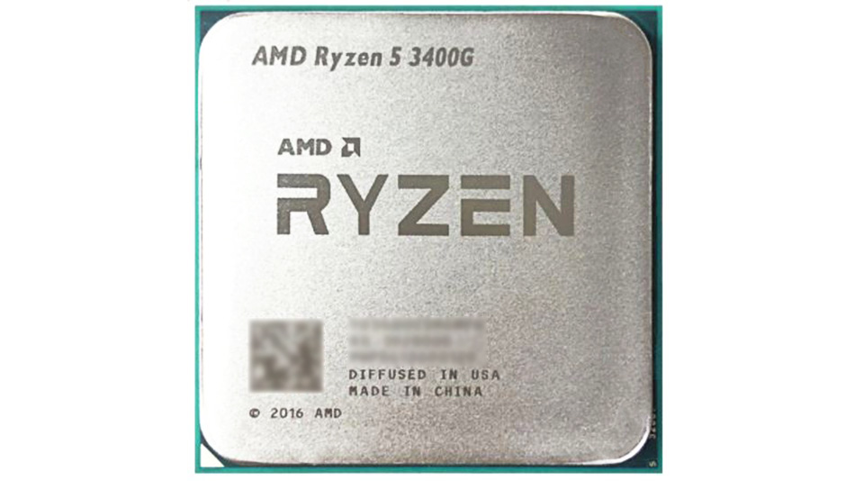 AMD Ryzen 5 3400G - rue montgallet