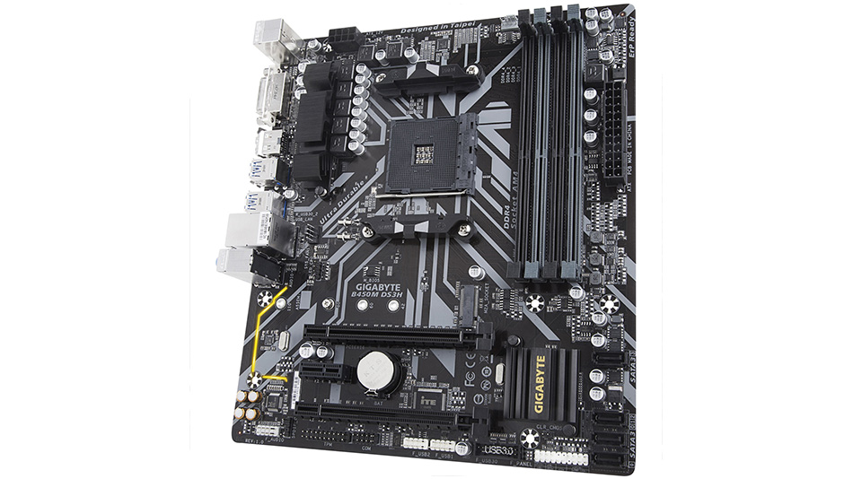 Gigabyte B450M-DS3H - rue montgallet