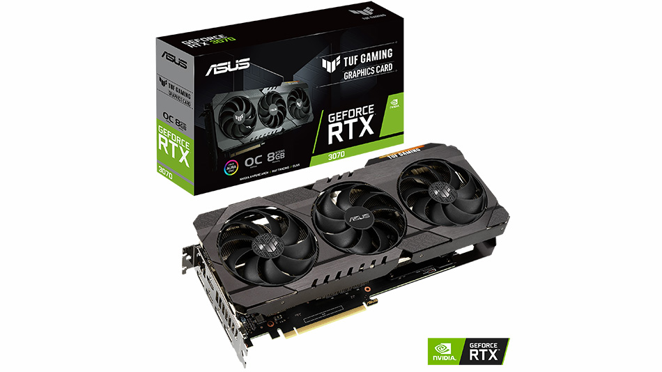 Asus GeForce TUF RTX 3070 O8G GAMING - Rue montgallet