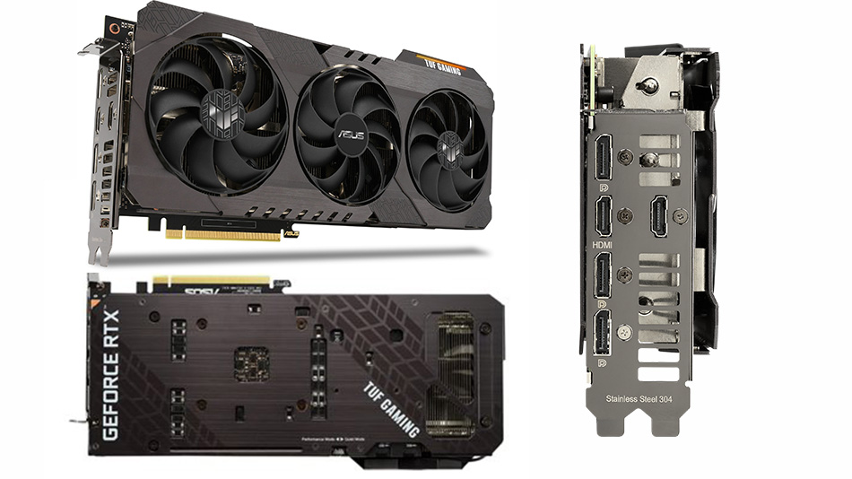 Asus GeForce TUF RTX 3070 O8G GAMING - Rue montgallet