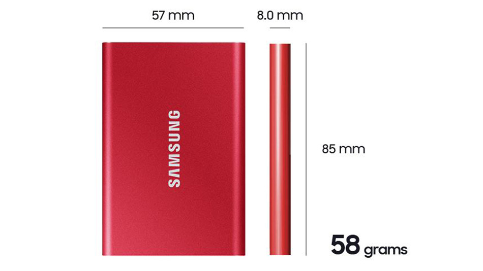 Samsung Portable SSD T7 - Rue montgallet