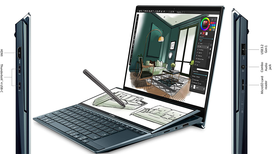 Asus ZenBook Duo 14 UX482EG-KA220T - Rue montgallet
